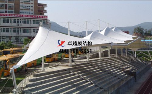 甘南膜結(jié)構(gòu)看臺(tái)/主席臺(tái)/舞臺(tái)【乳品開發(fā)有限公司等】工程設(shè)計(jì)施工案例