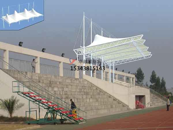 羅山<font color='red'>膜結(jié)構(gòu)看臺</font>/舞臺/主席臺【設(shè)計施工安裝】
